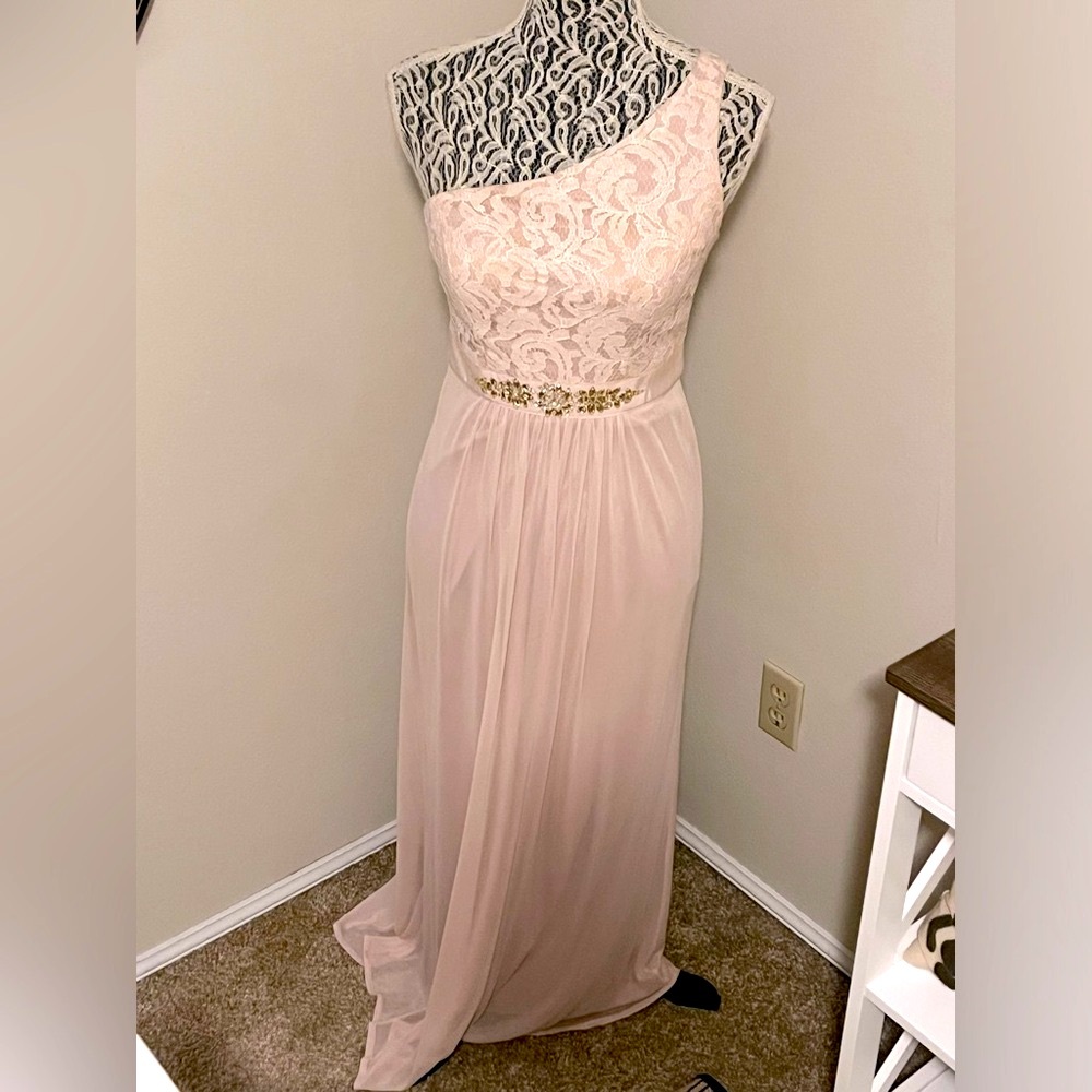 Wedding! One shoulder dress. Or bridesmaid dress.